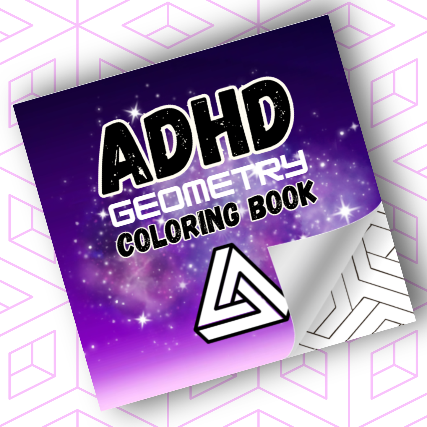 ADHD Geometry Coloring Book