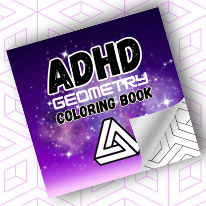 ADHD Geometry Coloring Book
