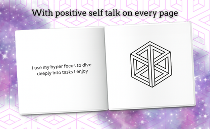 ADHD Geometry Coloring Book